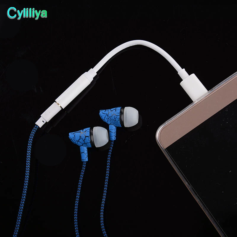 Кабель-адаптер с разъемом типа C на аудио наушники 3 5 мм разъем для Meizu MX6 PRO Pro 6 Leeco Le