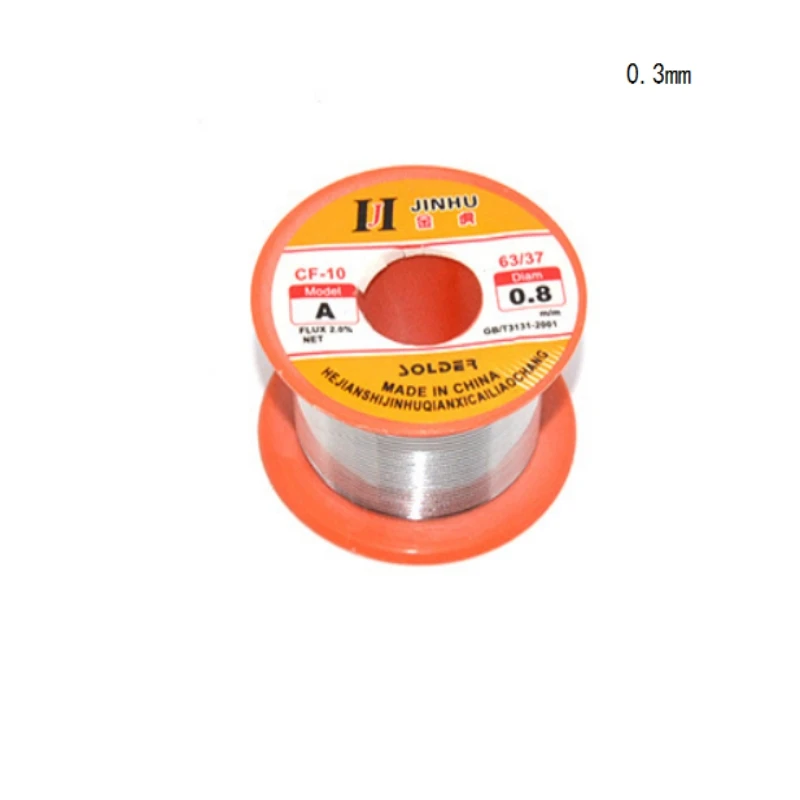 

0.3/0.4/5/6/8/1 MM 63/37 FLUX 2.0% Tin Lead Tin Wire Melt Rosin Core Solder Soldering Wire Roll 50g