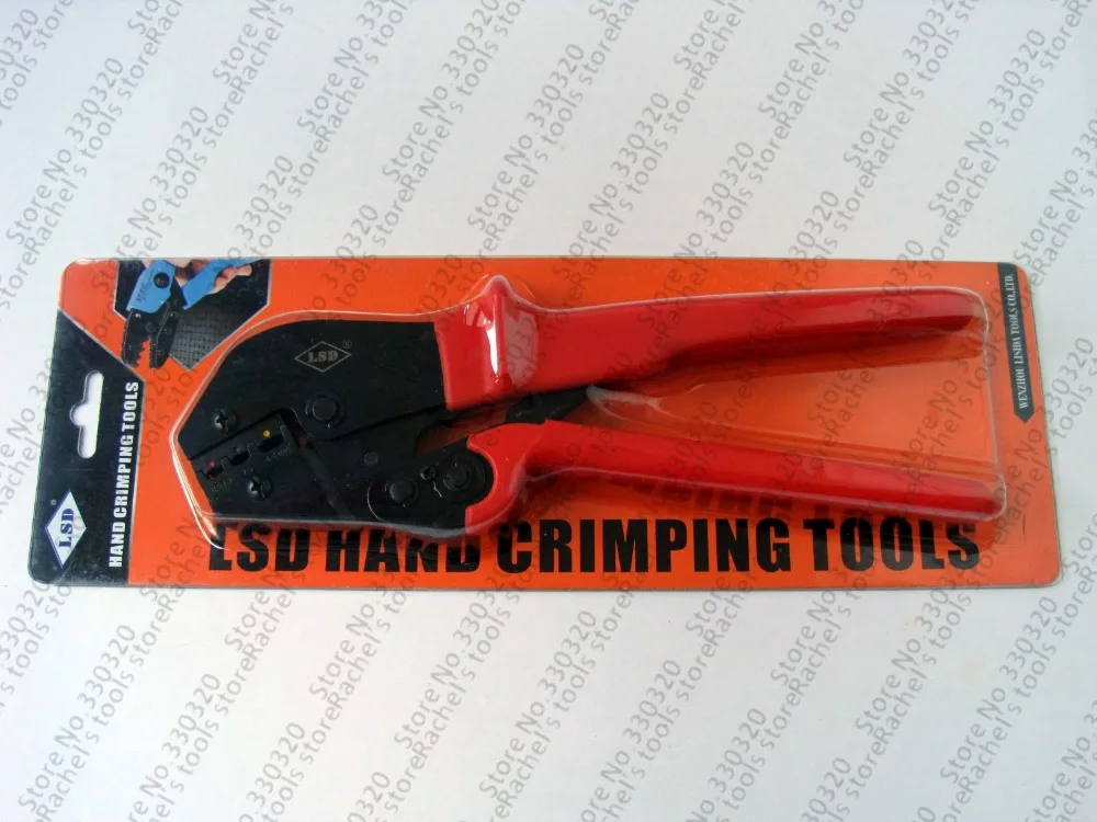 Обжимной инструмент с храповым механизмом/плоскогубцы изолированные клеммы 0 5-6