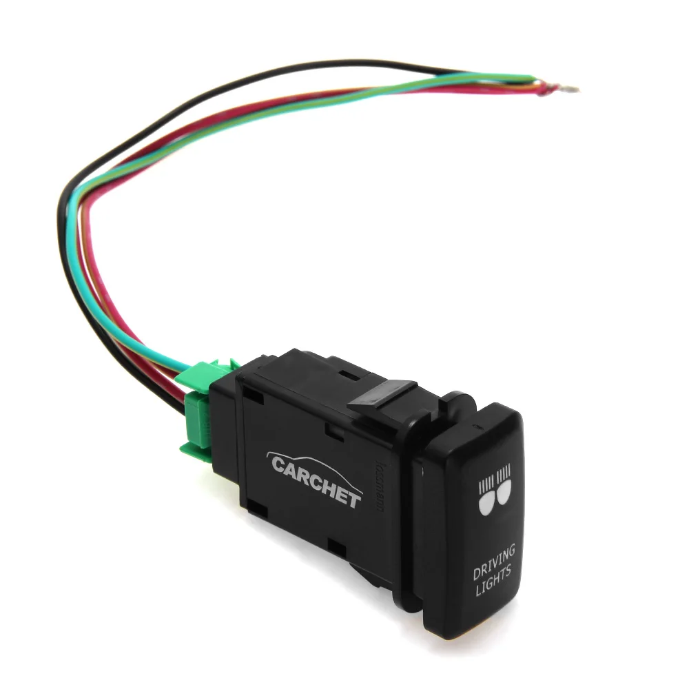 CARCHET кнопочный переключатель оранжевые фары для Toyota Landcruiser 79 серии DC 12 V 24 5 V/4.2A ВКЛ
