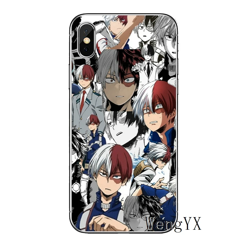 My Hero Academy шото Тодороки для iPhone X XR XS Max 8 7 6s 6 plus SE 5S 5c 5 4S 4 iPod Touch чехол мягкий чехол для телефона s - Цвет: shoto-Todoroki-A-10