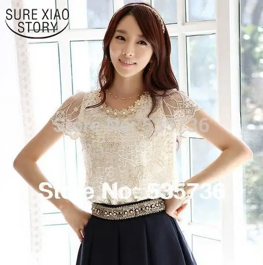 2017 Горячая Женская мода Элегантный Бисер Кружева вышитые Формальные Топы и