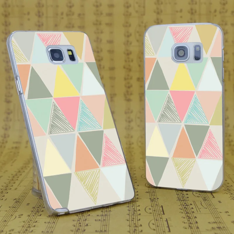Dream Фокс b2891 персик мята золото Tri hellip прозрачный жесткий чехол для ПК Samsung Galaxy S 4 5 6