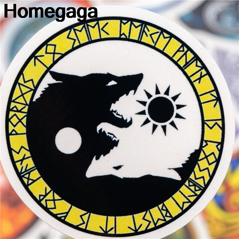 homegaga 50pcs vintage totems 90s pasters diy cosplay print notebook stickers phone laptop bicycle scrapbooking decals d2206 free global shipping