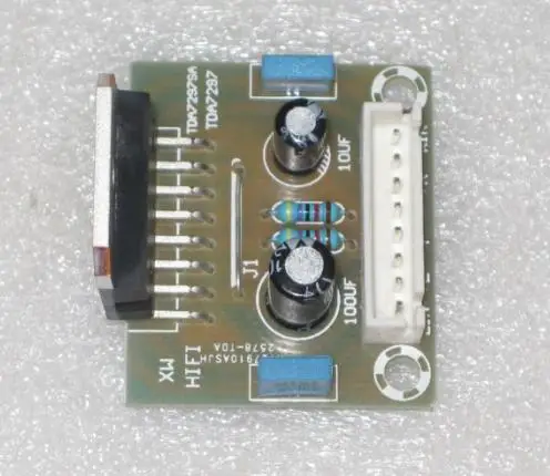 Fannyda Новый TDA7297 DC 12V двухканальный 15w + усилитель мощности платы Hi Fi|Усилители