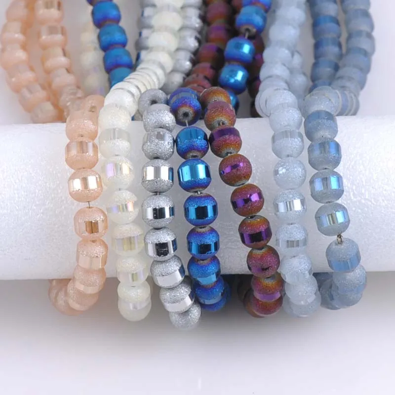 6 мм (около 100 шт) Rondelle граненый хрусталь свободные бусины TRS0213 6|spacer beads|beads spacers