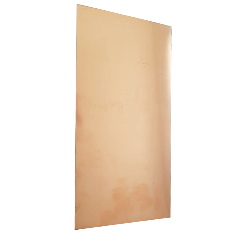 

99.9% High Purity Copper Sheet Pure Purple Cu Metal Plates 5 Sizes Foil Panel Practical Home Industry Supply