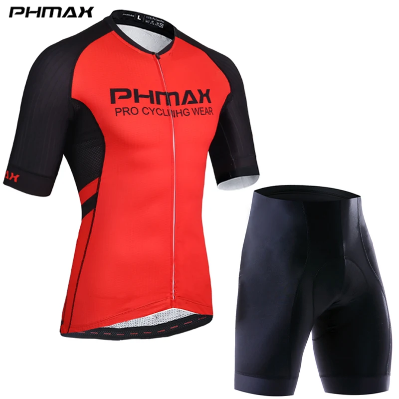 Cycling Set 02 PHMAX одежда для велоспорта, комплекты для велоспорта, Италия, кремниевые захваты на руку, велосипедная форма, набор для велоспорта, набор для велоспорта, MTB, одежда для мужчин - Цвет: Cycling Set 02