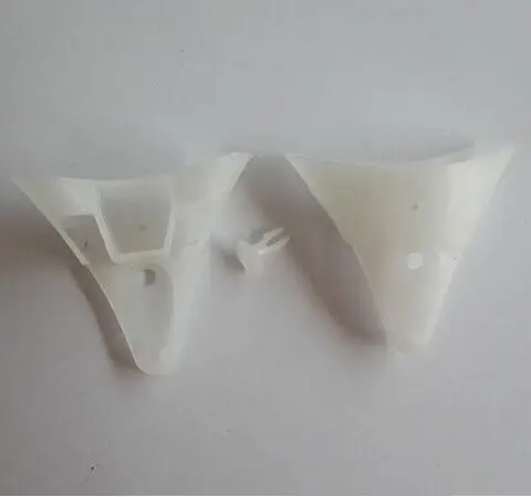 50 наборов пластиковых зажимов для галстука на молнии фурнитура бабочки зажимы