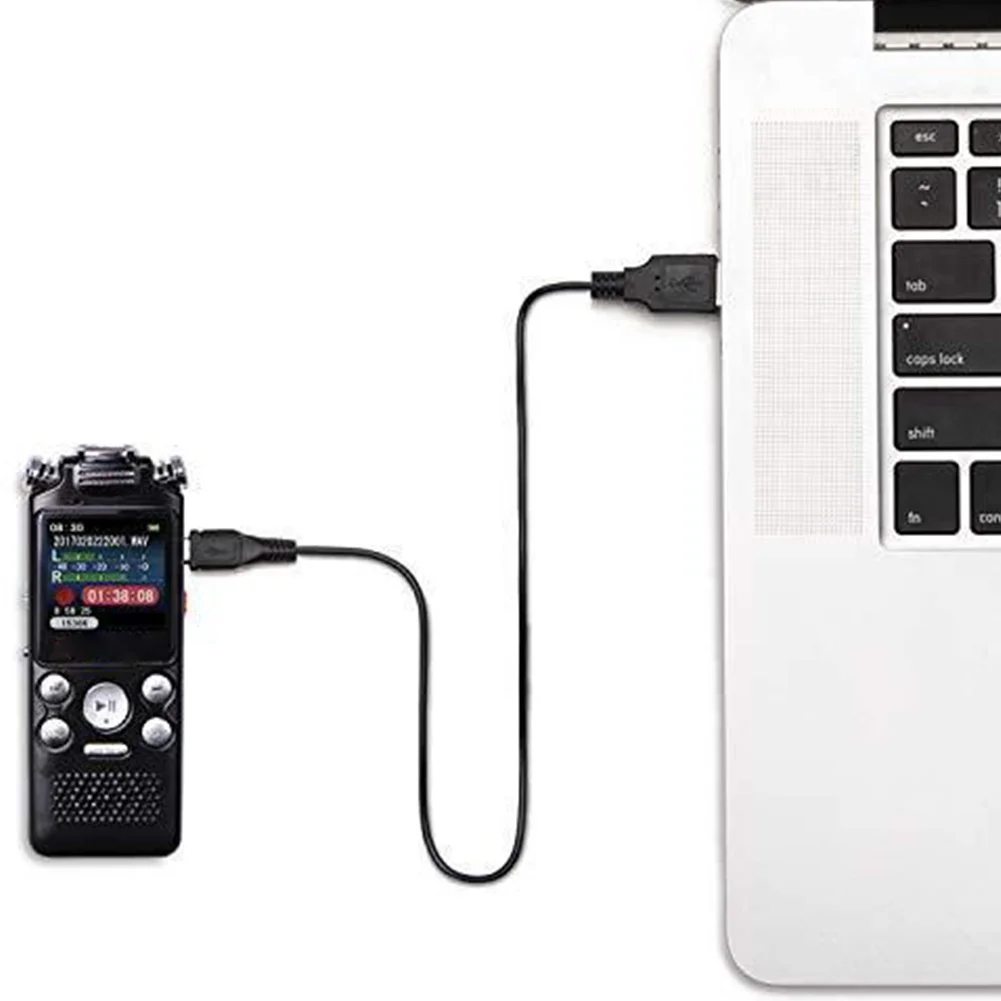 Мини диктофон Lossless двухсторонний микрофон usb зарядка A B повторитель цифровой