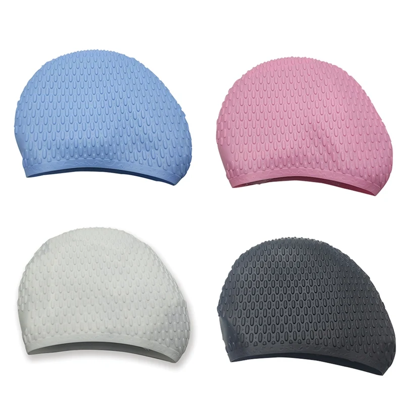 

Swimming Caps Women Men Quick Dry Waterproof Elastic Silicone Hat Adult Unisex Headwear Swimming Accessories