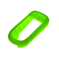 soft silicone protective cover protect green case skin for handheld gps garmin alpha 100 alpah100 accessories