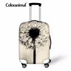 Coloranimal Одуванчик костюм чехол сумка для путешествий и школы аксессуары 3D принт защиты Чемодан чехол Крышка для 18-30 дюймов мешка для сбора пыли