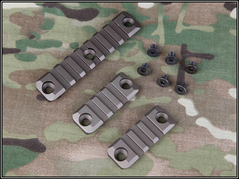DE Emersongear модульный рельс s для Geissele style SMR(супер модульный рельс)/HK416 рельс(2x3 слота/1x7 слота) основание крепления прицела BD4148 - Цвет: DE