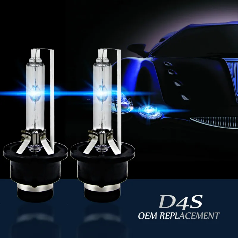 CARCTR 2 Шт Автомобильные фары ксеноновые фары HID D4S 35W 4300K 5000K 6000K 8000K 10000K 12000K 15000K Ксеноновые лампы Автомобильные фары