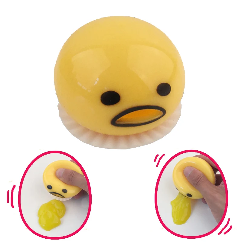 Горячая Распродажа хитовые игрушки рвота яичный желток переработанные гайки и