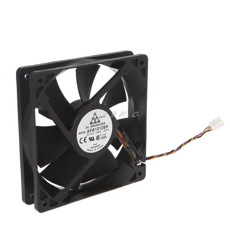 

120x120x25mm Brushless DC12V 0.80A 7-Blade Cooling Fan 12025 For Delta AFB1212SH