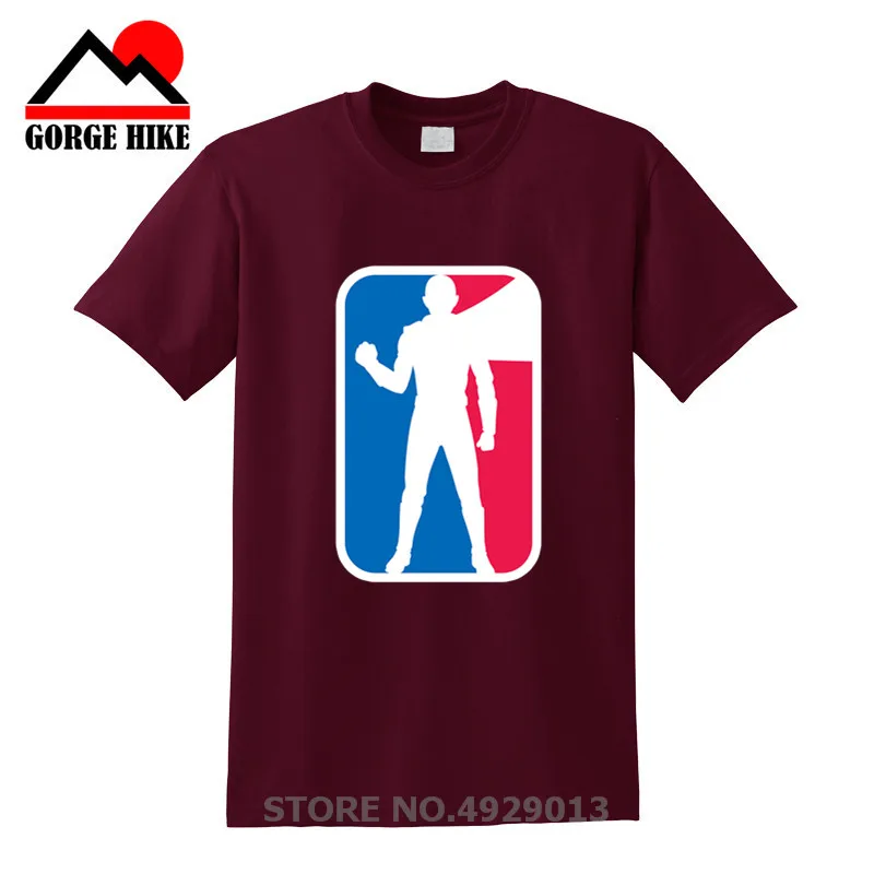 One Punch Man Saitama Sensei Japan Anime Cartoon Super Hero basketball design T-shirt O-Neck Tshirt Men Cosplay short Sleeves | Мужская