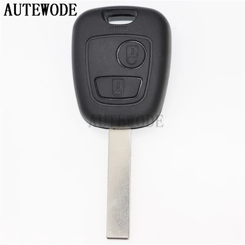 AUTEWODE 2 кнопки дистанционного управления брелок автомобиля телефон SX9 307 407 406
