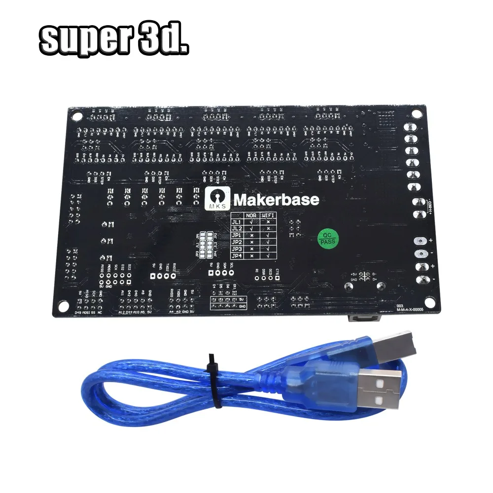 Детали для 3d принтера MKS Gen V1.4 плата управления Mega 2560 R3 Материнская плата RepRap Ramps1.4 с 5 приводом A4988 для DIY 3d принтера