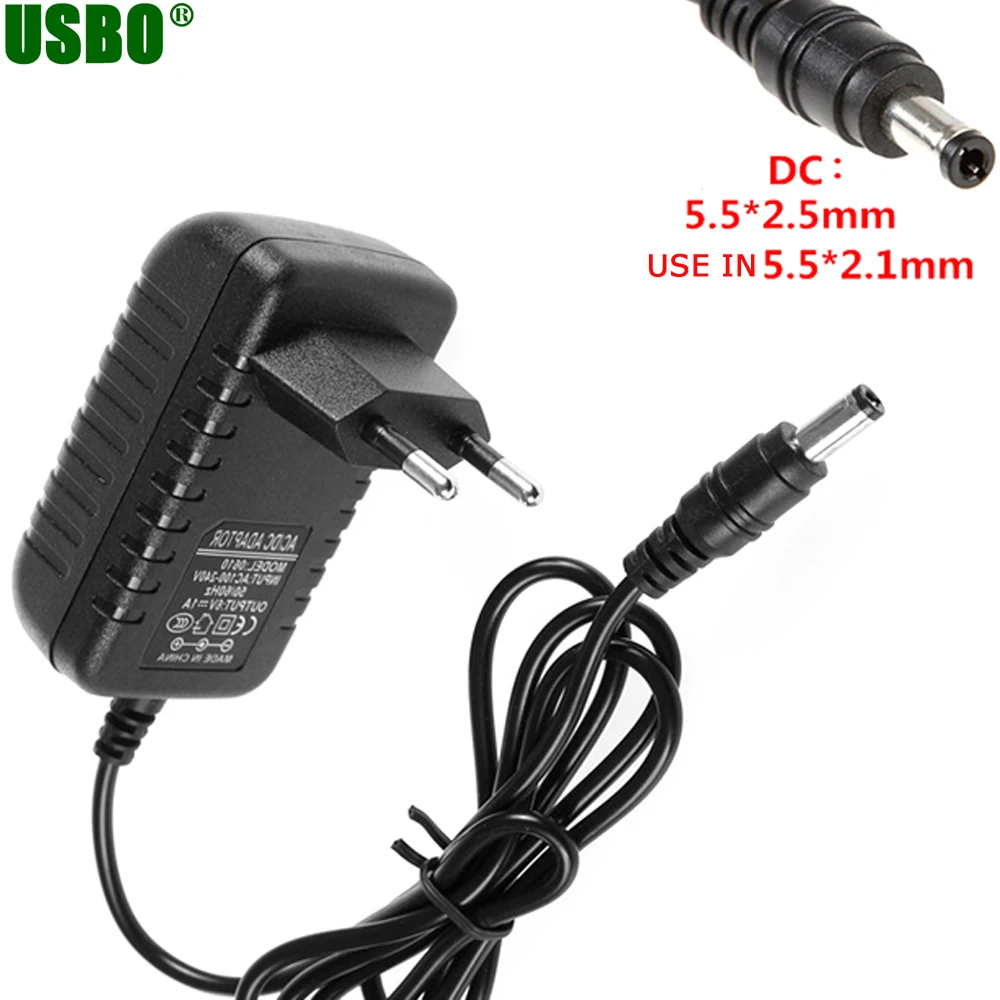 

Surveillance Recorder Power Adapter america british european 12V 1A DC Plug 5.5*2.5mm 5.5*2.1mm EU UK US Power Adapter Charger