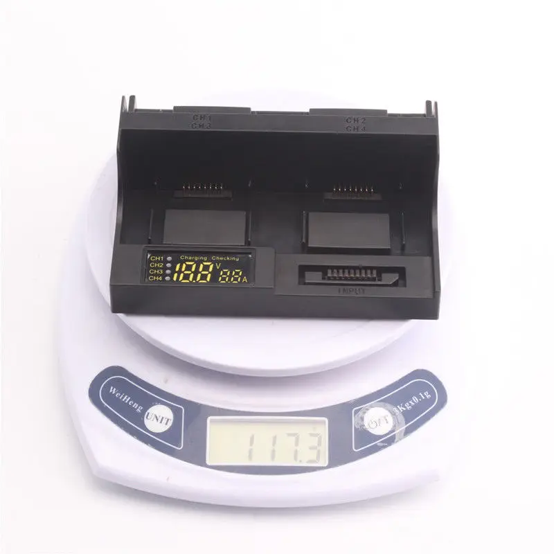 4 в 1 Mavic Air Battery Smart Balance Charger Manager цифровой трубный аккумулятор аксессуары для дрона