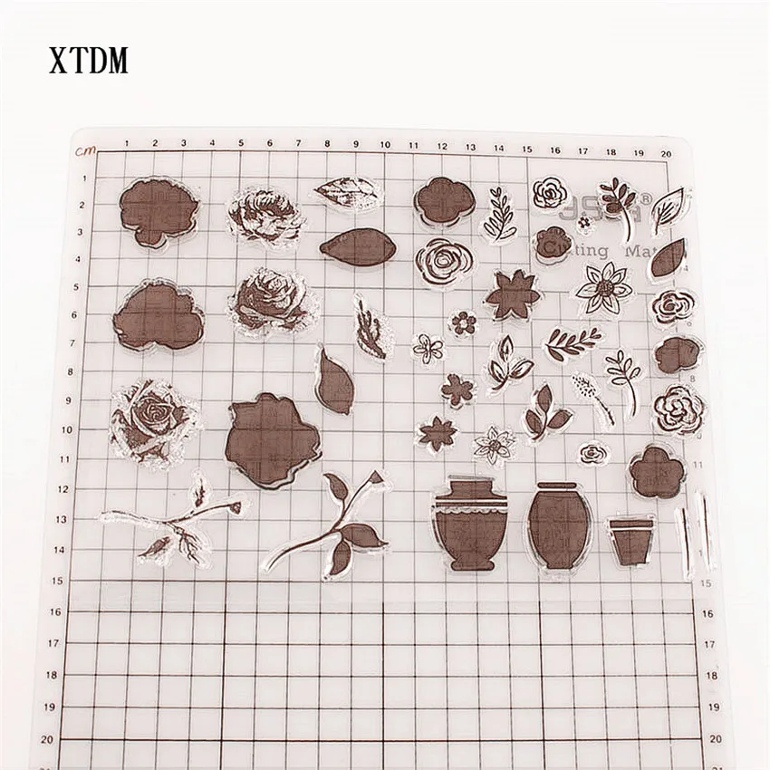 Горячая продажа алтарный прозрачный штамп/силиконовый валик для запечатывания