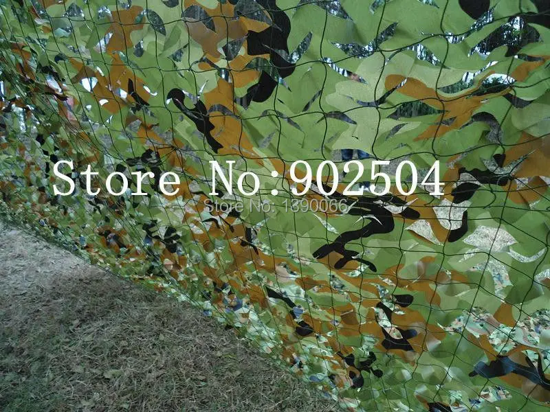 3x5m Military woodland leaves camouflage net jungle camo netting Hunting Camping camoflage Photography background | Спорт и