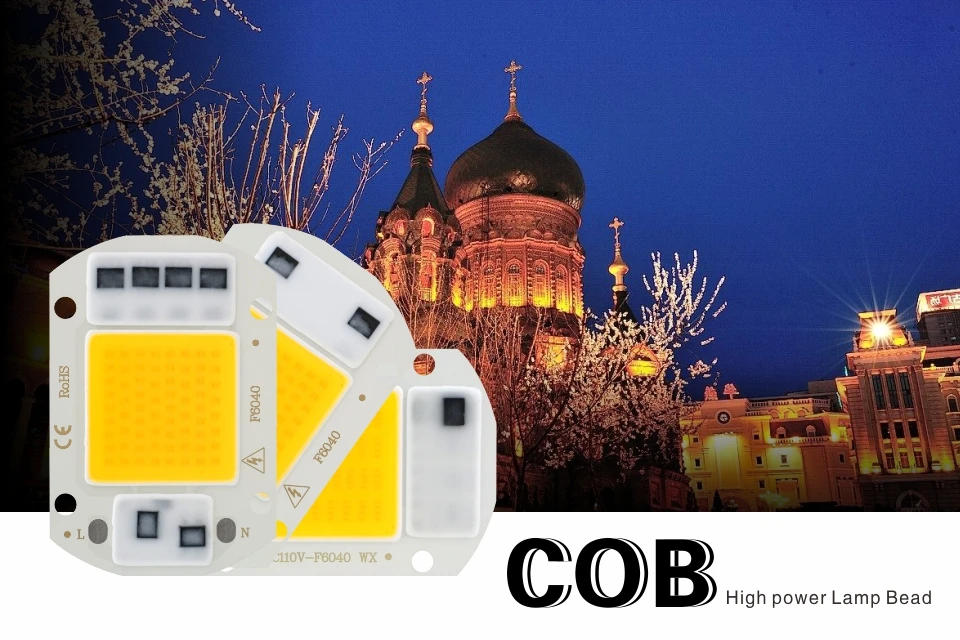 COB светодиодный чип лампа 3 Вт 5 Вт 7 Вт 9 Вт 10 Вт 20 Вт 30 Вт 50 Вт 220 В Smart IC нет необходимости драйвер светодиодный светильник для наводнения Точечный светильник Diy светильник ing