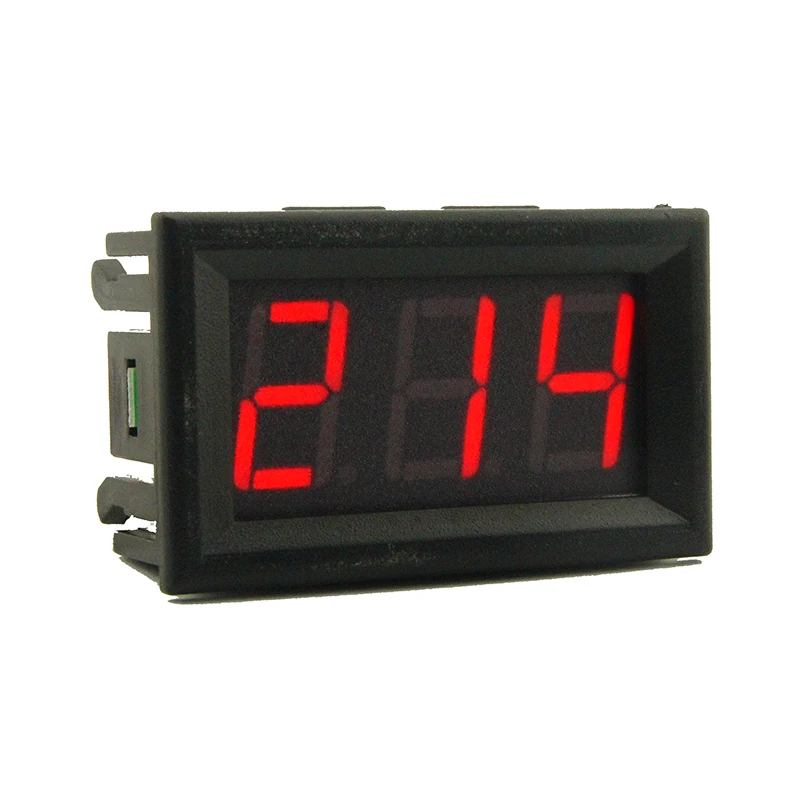 AC 70 500 V Цифровой вольтметр светодиодный дисплей Панель 2 провода Вольт Напряжение