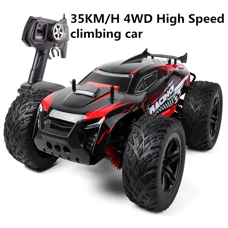 

35KM/H 4WD High Speed Off Road Vehicle Remote-controlled car 1:10 desert cross-country racing model children's car