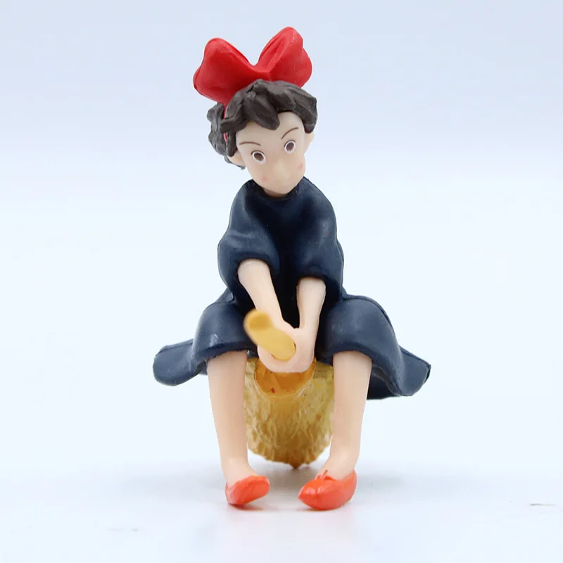 1 шт. 7 5 см Милая студийная Ghibli Hayao Miyazaki Kiki служба доставки Кики сидите на метле