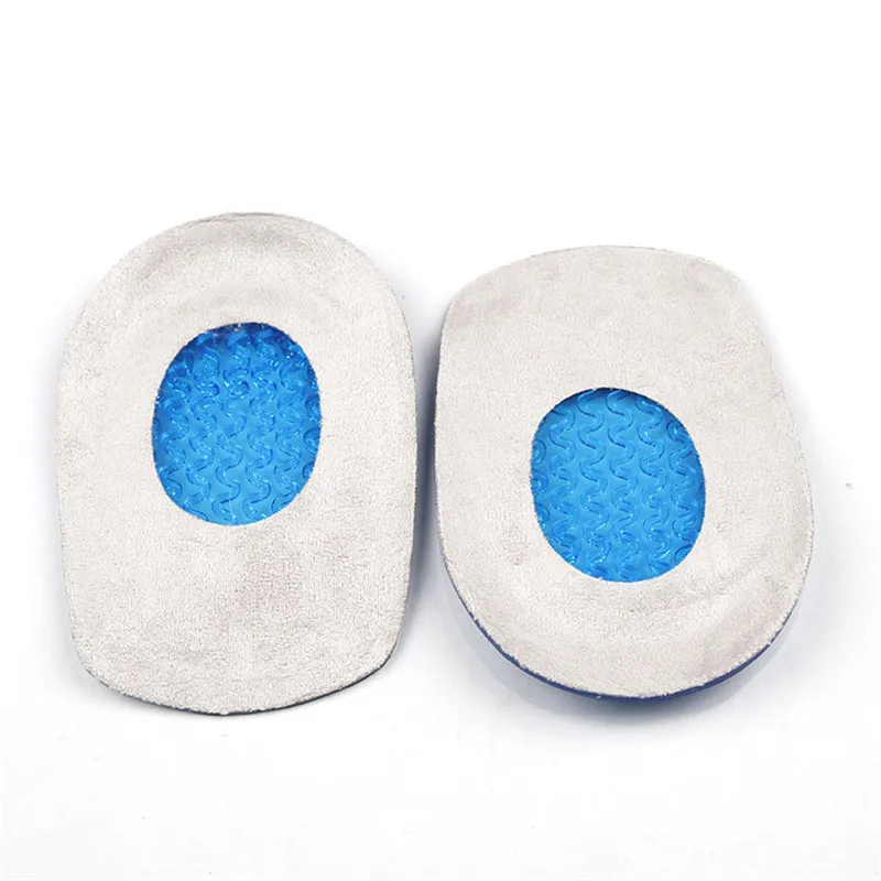 Silicon Gel Elastic Heel Care Shoe Pads with Cloth Belt Protective Cushion Pain Relief Buffer Health Feet Support Insole | Красота и