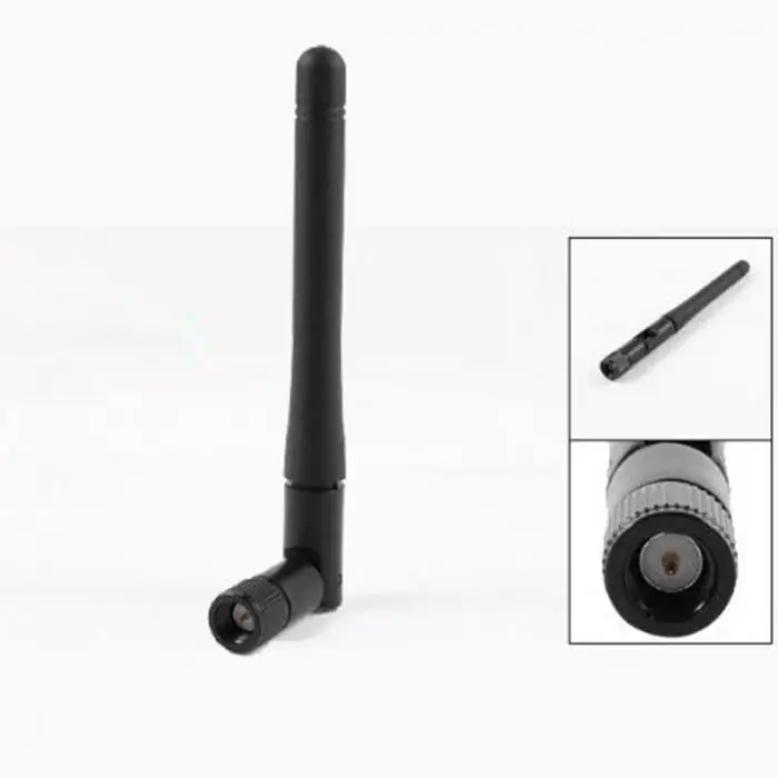 

Lot of 10pcs 2DB 2.4G SMA Male WiFi Plug Wireless Adapter Network LAN Card Antenna 2400-2500MHz