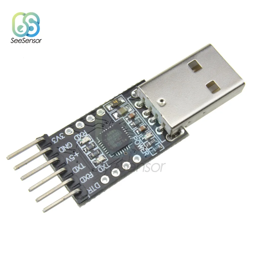 1Pcs CP2102 USB 2.0 to TTL UART Module 6Pin Serial Converter STC Replace FT232 Adapter 3.3V/5V Power | Инструменты
