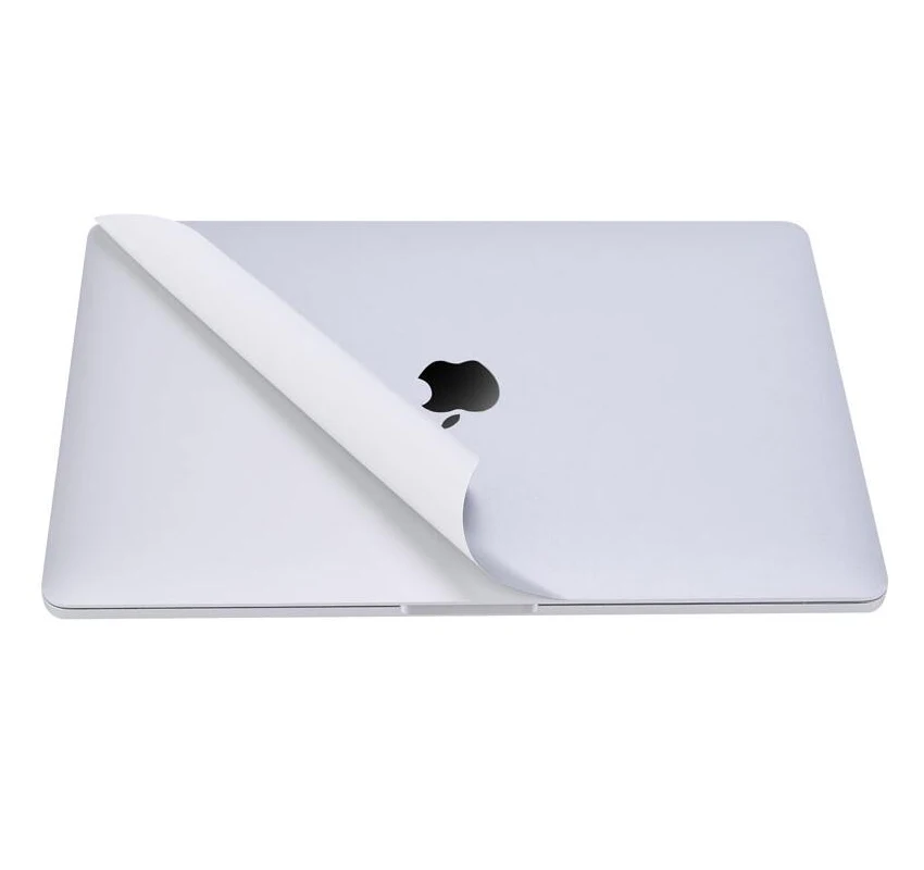 Полностью серебристый Внешний защитный чехол для нового Macbook Pro 13 15 Air 11 Retina 12