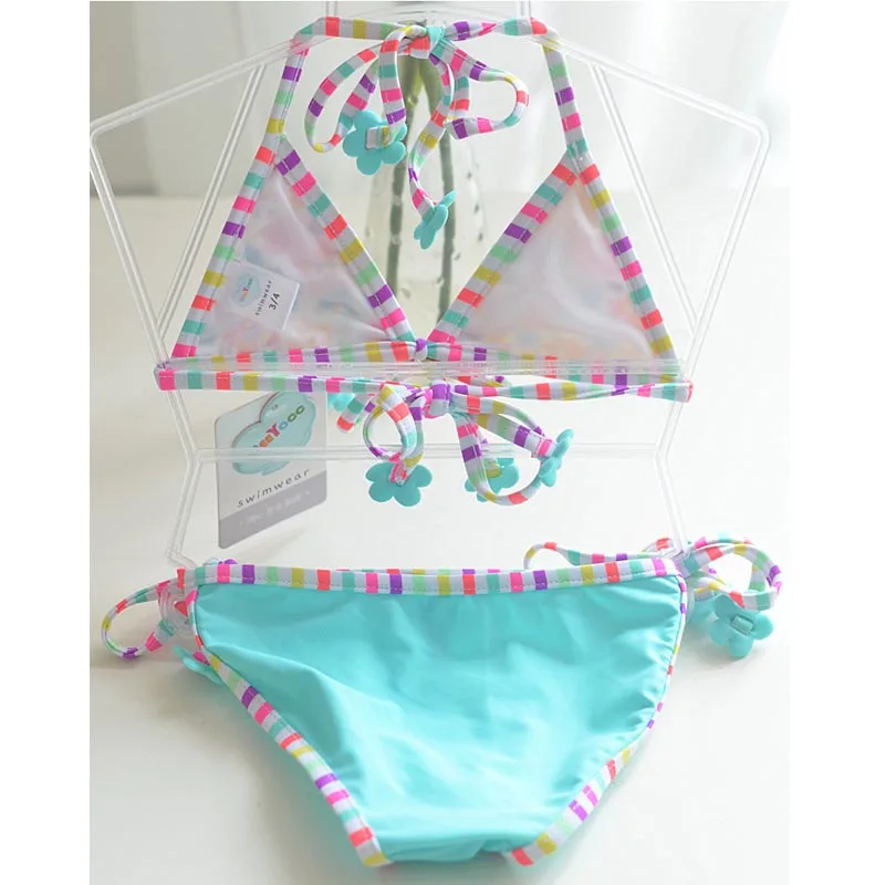 2018 новый маленький детский купальный костюм милый индивидуальный синий