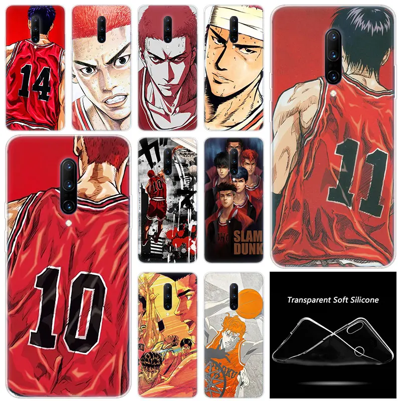 Горячий аниме Slam Dunk модный прозрачный силиконовый мягкий чехол для телефона из