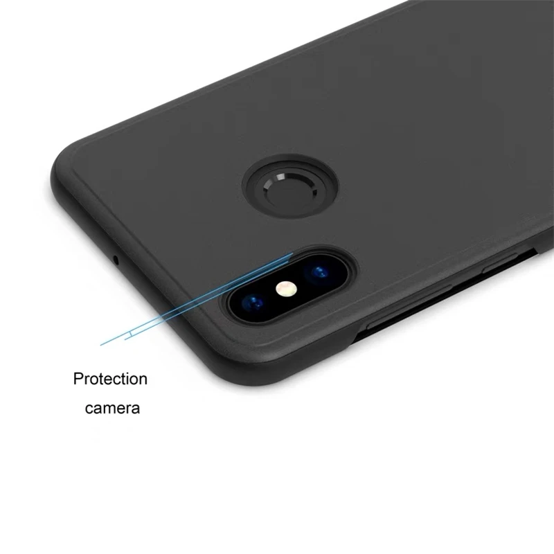Роскошное умное зеркало флип чехол для спортивной камеры Xiao mi Red mi 4A 4X5 плюс 6A S2 Note 3 4 4X5 5A 6 Pro mi A1 A2 6 8 SE mi x 2 пленка для экрана с четким изображением