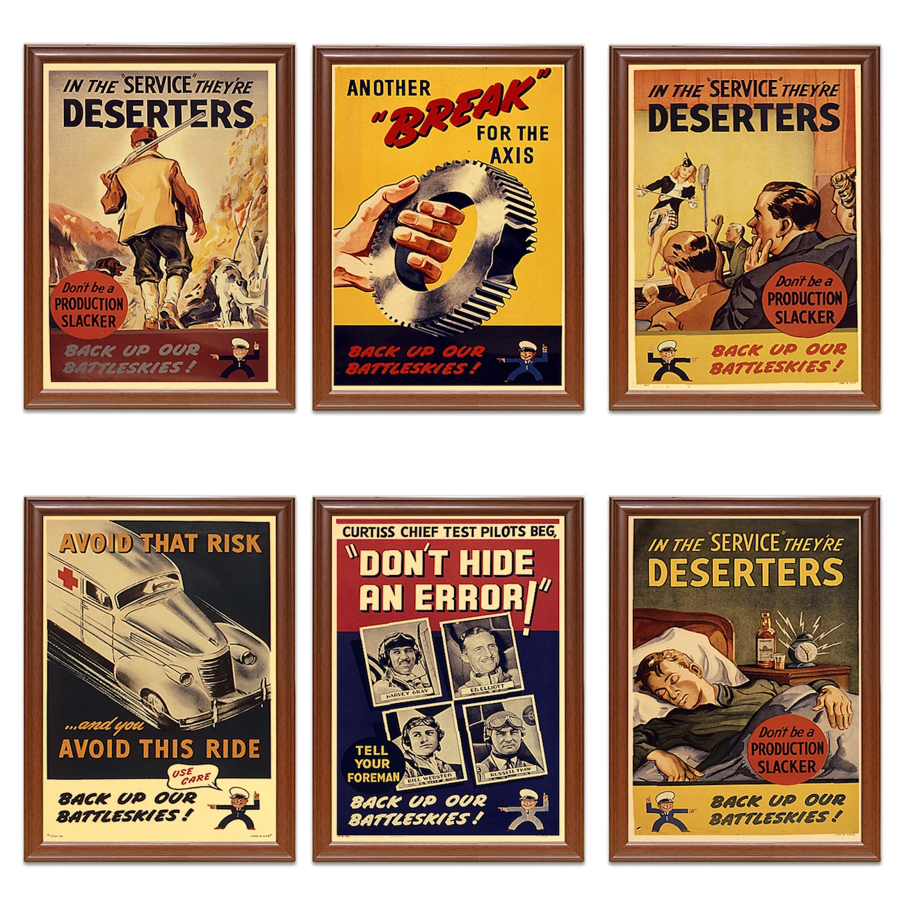 Винтажный пропагандистский постер США WW2 не скрывает ошибки классические