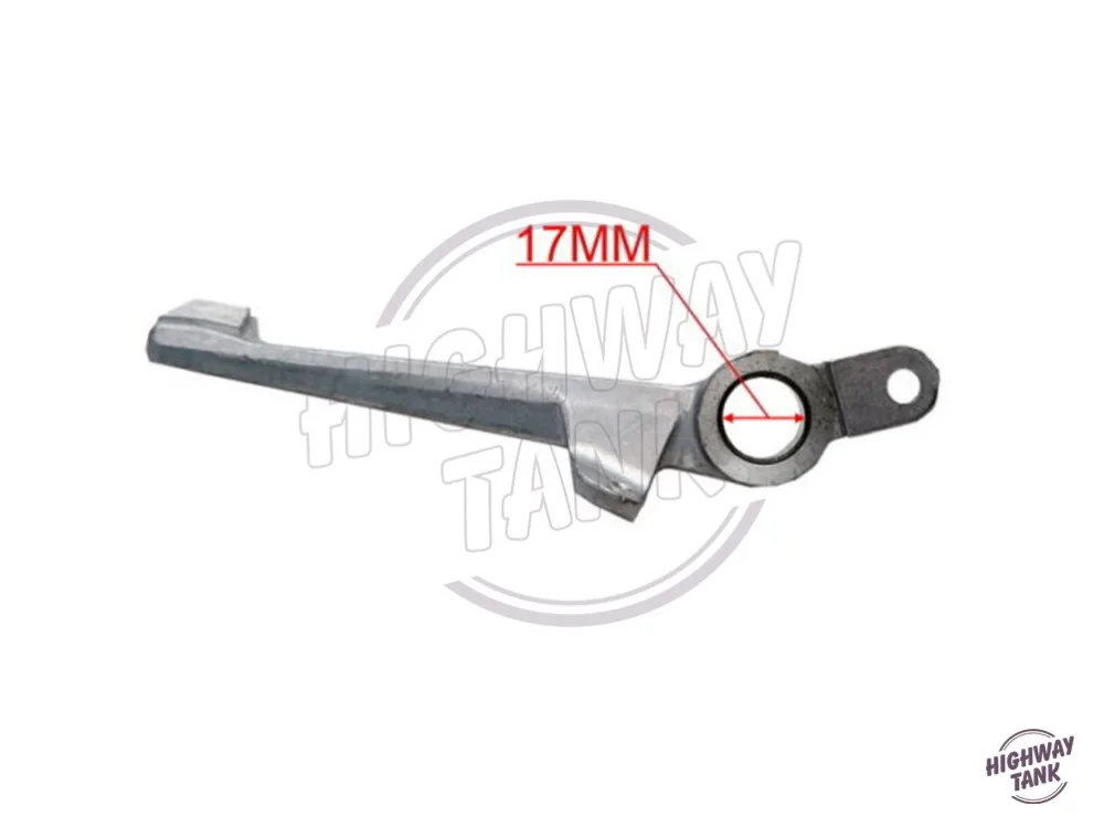 Алюминиевый серебристый простой мотоцикл педаль заднего тормоза тормозные