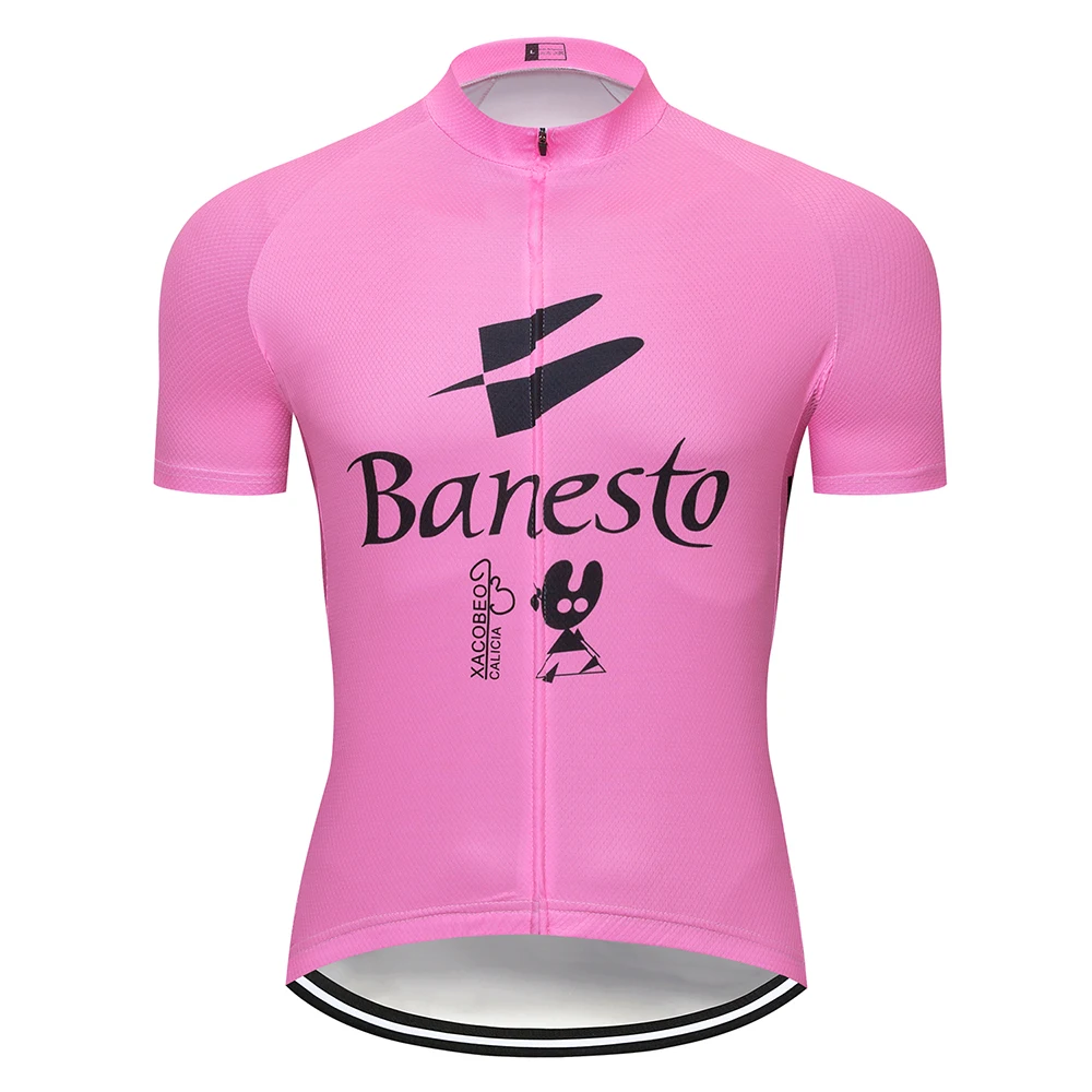 

10 style retro cycling jerseys summer short sleeve bike wear red white pink black jersey road jersey cycling clothing braetan