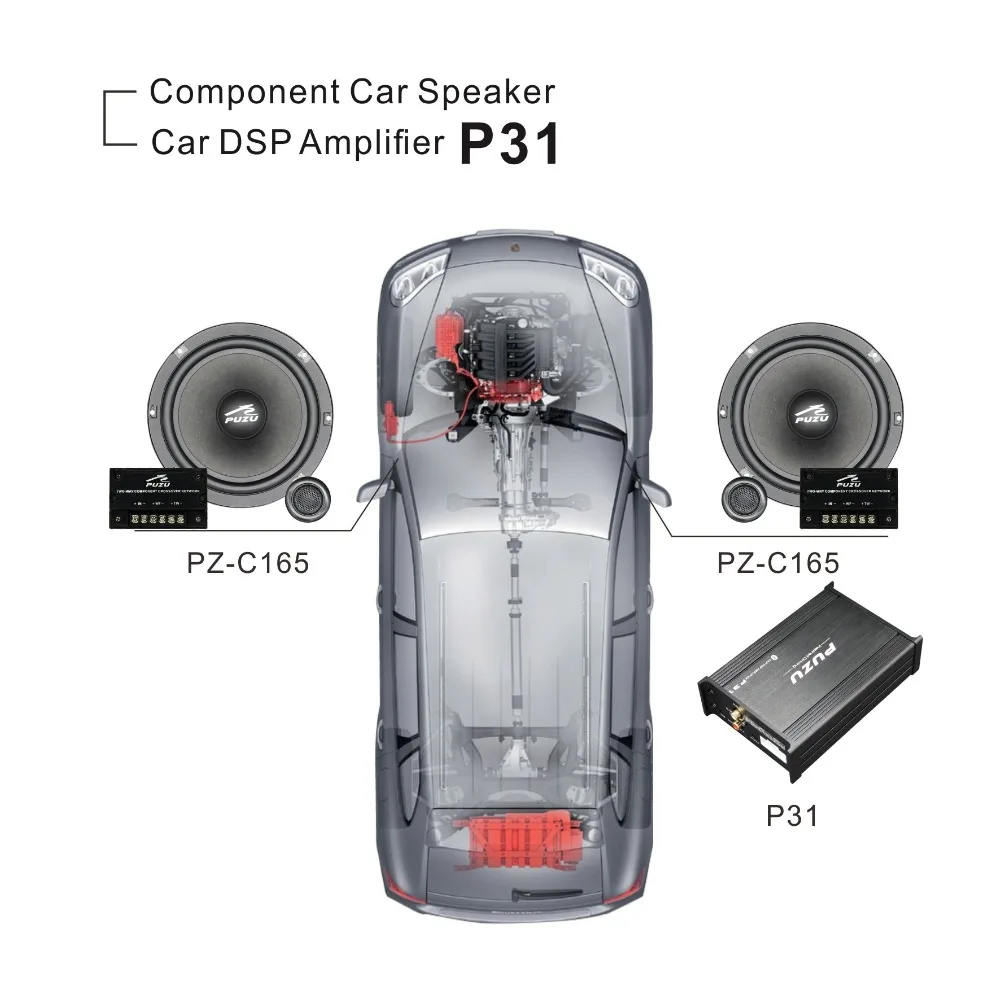 car front door car audio upgrade system car amplifier car dsp audio speakers component set digital signal processor auto control car front door car audio upgrade system car amplifier car dsp audio speakers component set digital signal processor auto control