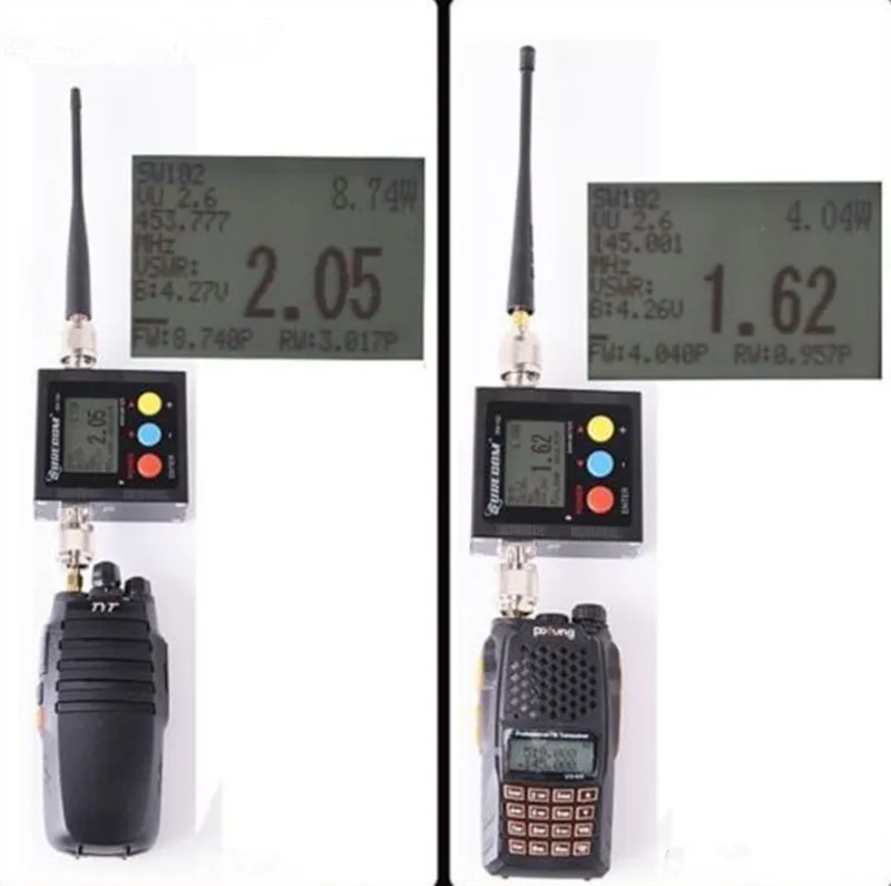 XQF радиочастотная цифровая антенна 125 525 МГц VHF/UHF измеритель мощности SWR|digital vhf|surecom