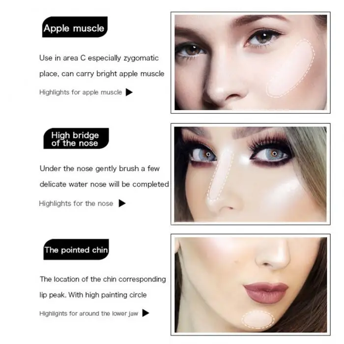1 шт. тени для век Блеск Пигмент, Шиммер Bling Eyes Макияж Красота для женщин леди OA66