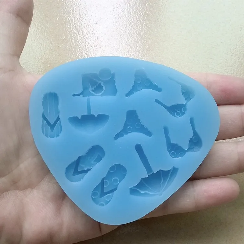 1 шт. инструмент для выпечки пищевой силикон 3D форма шоколада помадки торта желе 10