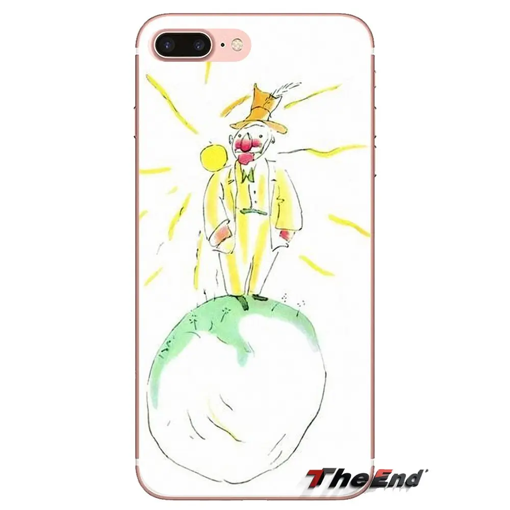 Soft Transparent Covers For Samsung Galaxy A3 A5 A7 A9 A8 Star A6 Plus 2018 2015 2016 2017 The Little Prince Night Planet France |