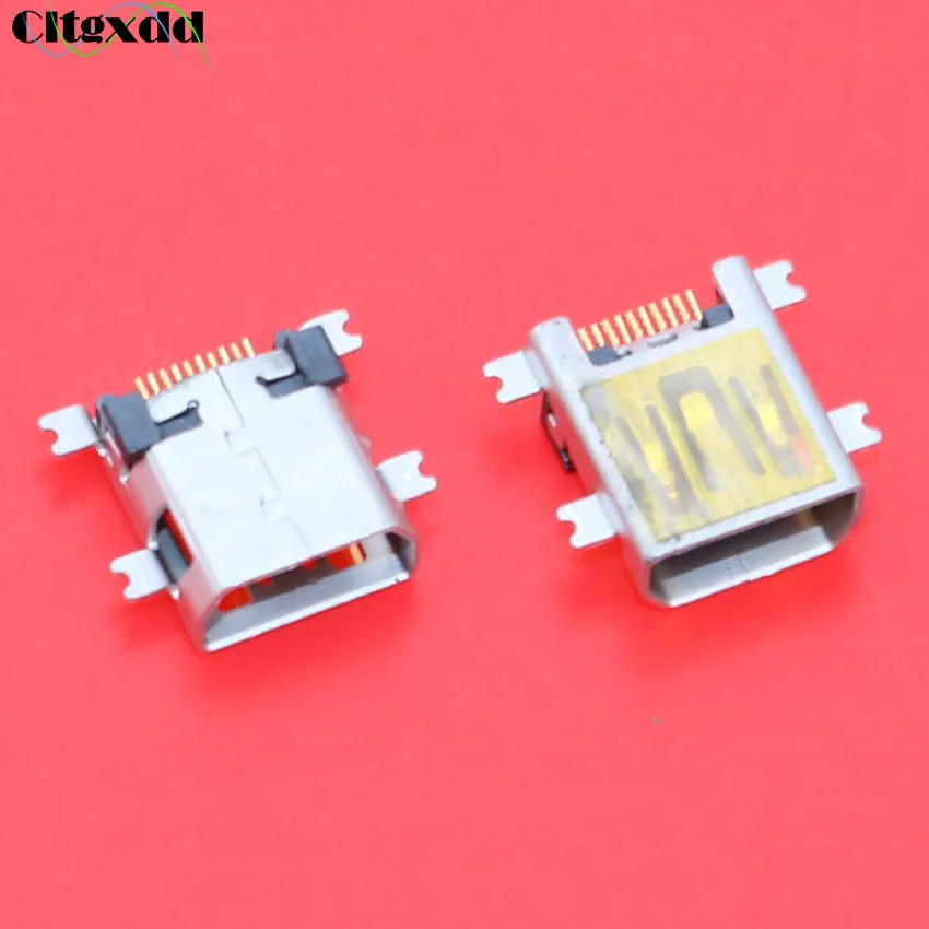 Cltgxdd 1 ~ 100 шт мини usb разъем V3 порт 10pin гнездо для Coolpad N900 E270 D508 W700 F600 F800 D550 |