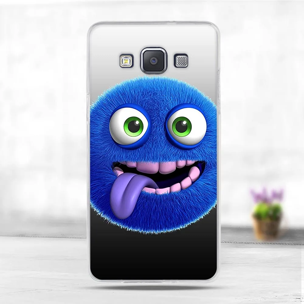 Чехол для Samsung Galaxy A5 A500 разноцветный мягкий чехол с мультяшным рисунком 2015 |
