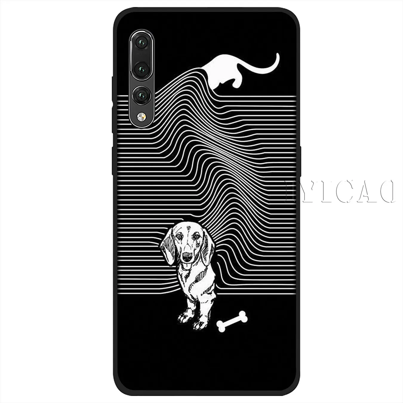 IYICAO животные милые собаки такса Мягкий силиконовый чехол для Huawei P30 P20 Pro P10 P9 P8 Lite